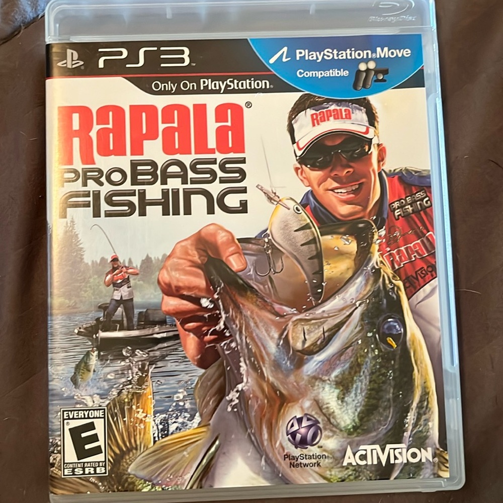 PS3 Rapala Pro Bass Fishing